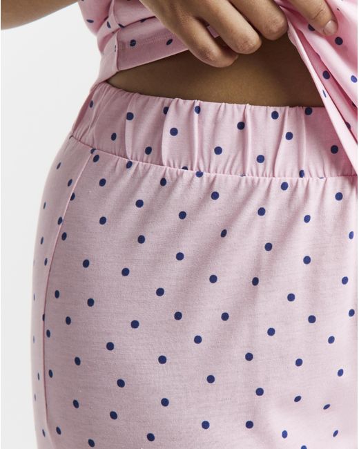 Pretty Secrets Pink Back To Basics Pj Set