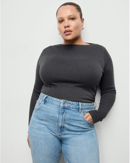 Mango Blue Flare Mid-Rise Jean