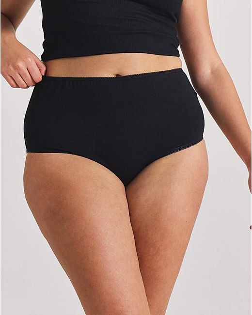 Pretty Secrets Blue 4 Pack Full Fit Knickers