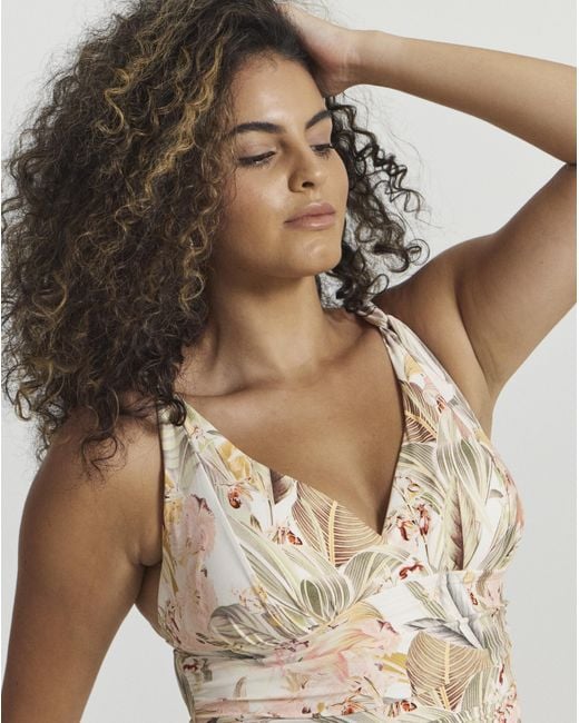 MAGISCULPT Brown Full Contour Shaping Swimsuit