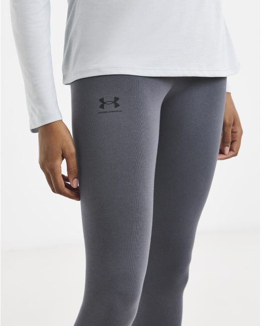 Under Armour White Rival Leggings