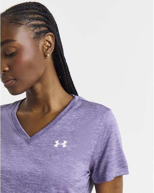 Under Armour Purple Tech Short Sleeve T-Shirt