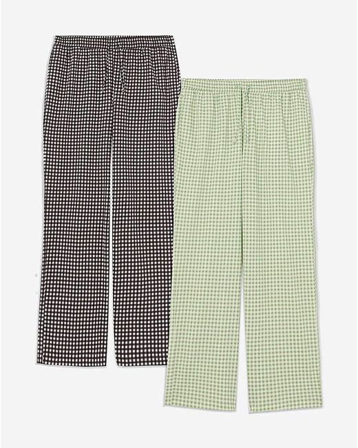 Pretty Secrets White 2 Pack Pj Bottoms