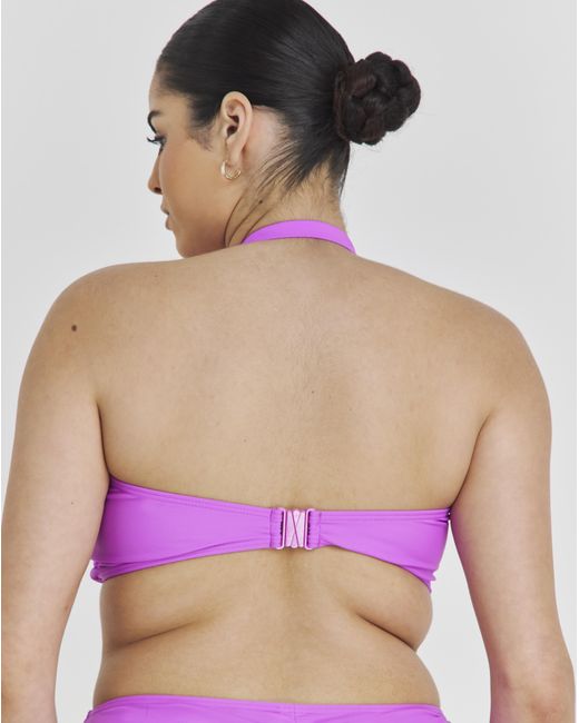 Simply Be Purple Katerini Bikini Top