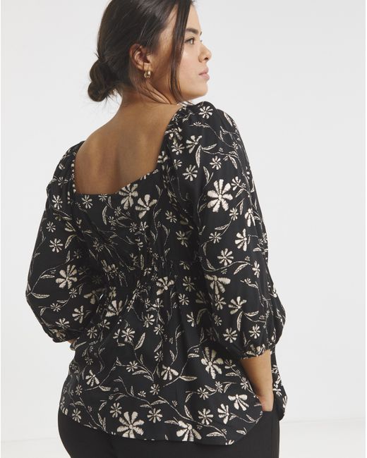 Simply Be Black Blouse