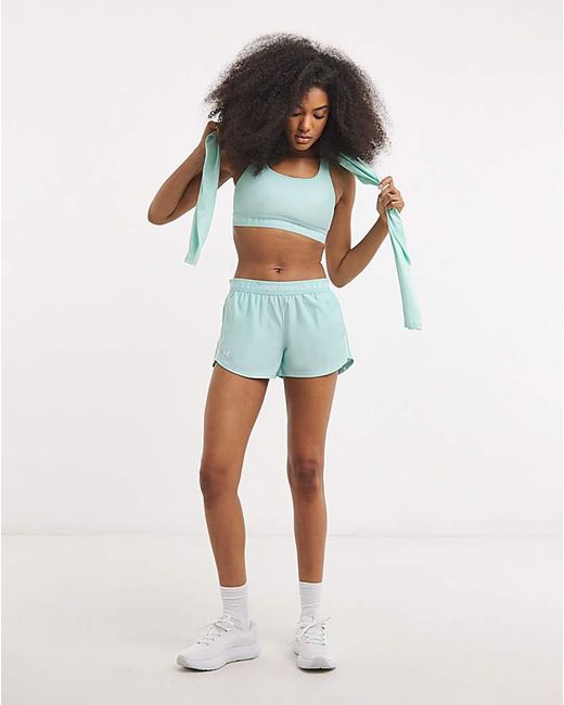 Under Armour White Crossback Mid Support Bra