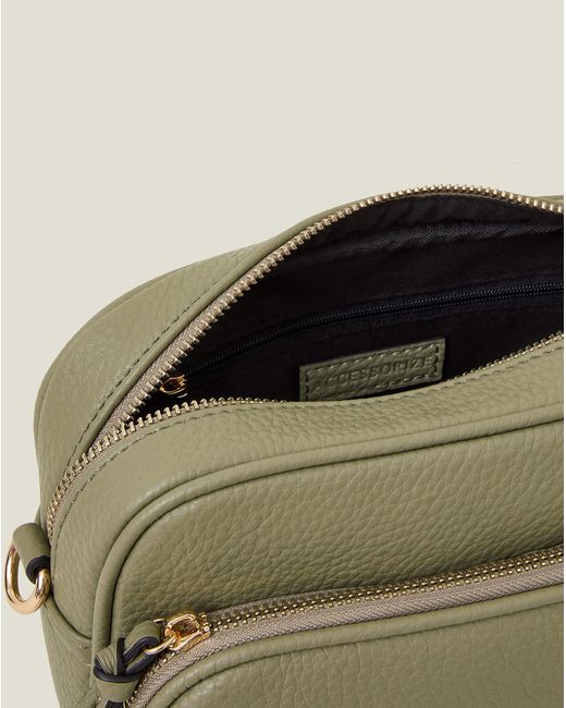 Accessorize Green Double Zip Camera Bag