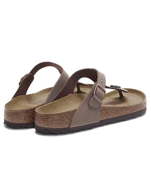 Birkenstock Brown Gizeh Toe Post Sandals