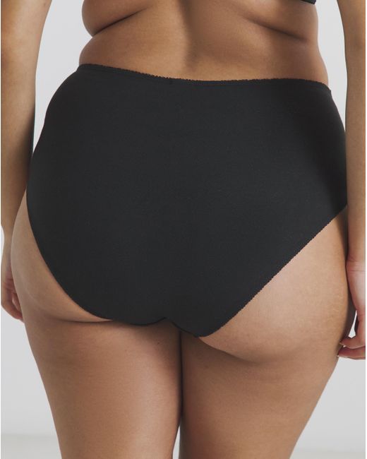Pretty Secrets Black New Sarah 2 Pack Full Fit Knickers