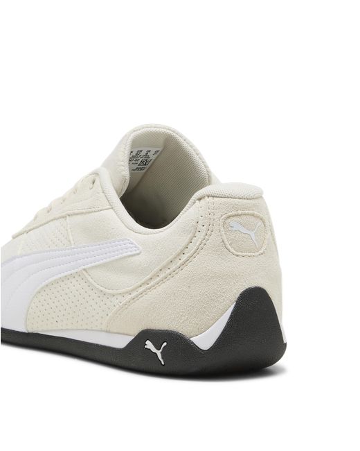 PUMA White Replicatch Suede Trainers
