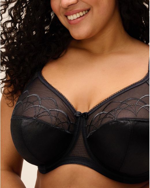 Elomi Black Cate Full Cup Wired Bra