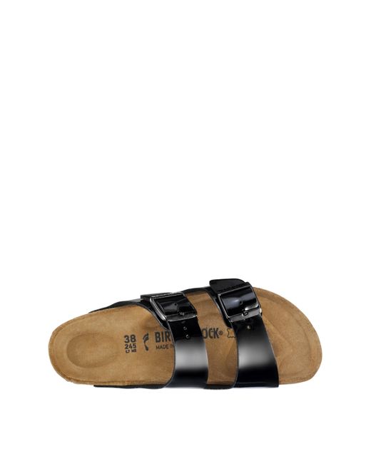 Birkenstock Black Arizona Patent Sandals