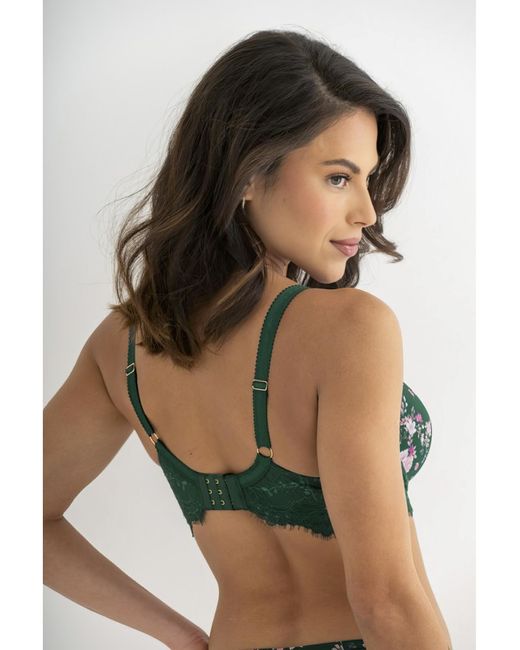 Pour Moi Green Pour Moi Bliss Full Cup Wired Bra Forest