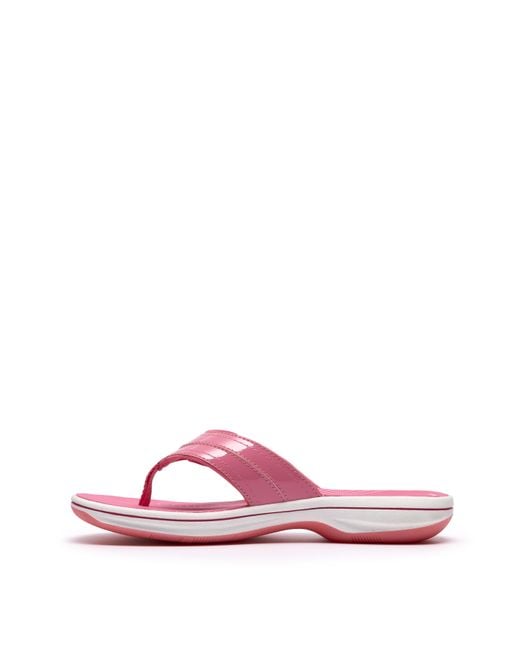 Clarks Pink Cloudsteppers Sandal D Fit