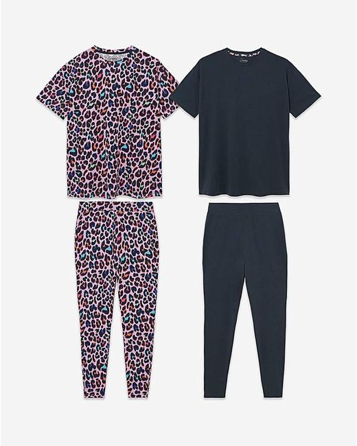 Pretty Secrets Blue Value 2 Pack Pj Set