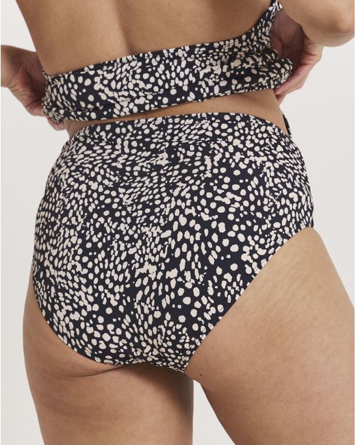 Simply Be Black Value 2 Pack High Waist Bikini Bottoms