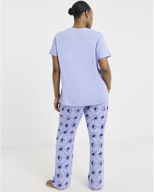 Pretty Secrets Blue Pyjama Set