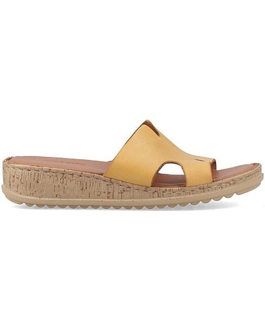 Hush Puppies White Eloise Mule Sandal