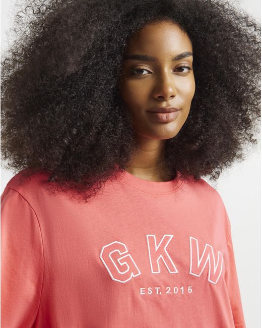 Gym King Red Boyfriend T-Shirt