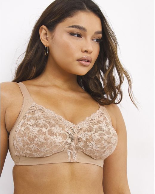 Triumph Brown Delicatedoreen Nonwired Bra