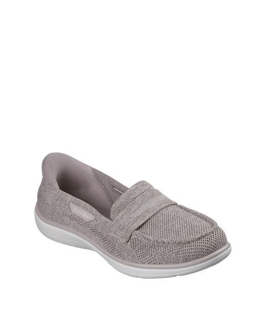 Skechers White Bonnie Shoes D Fit