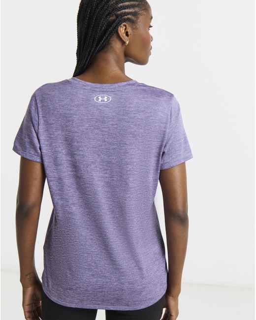 Under Armour Purple Tech Short Sleeve T-Shirt