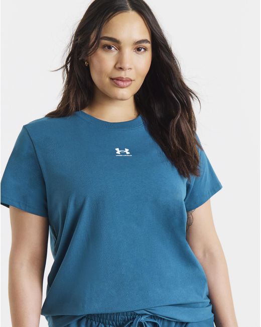 Under Armour Blue Rival Short Sleeve T-Shirt