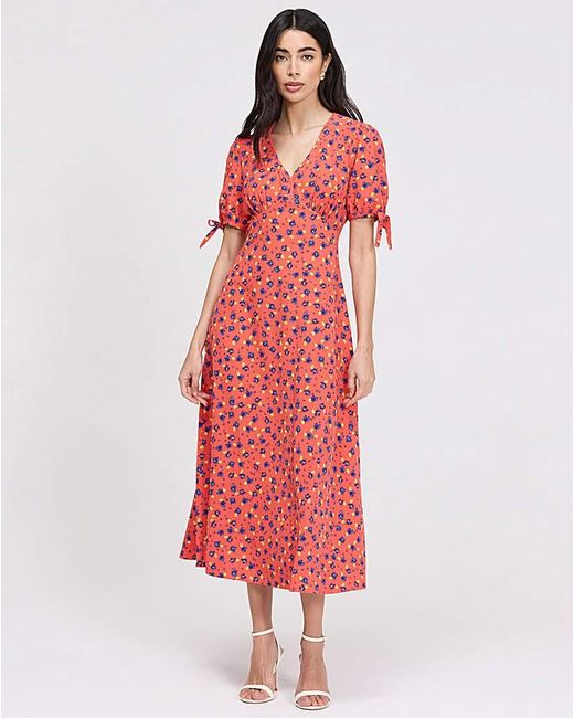 Finery London Red Gabirella Dress