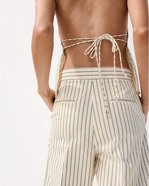 Mango Natural Trousers Tatin
