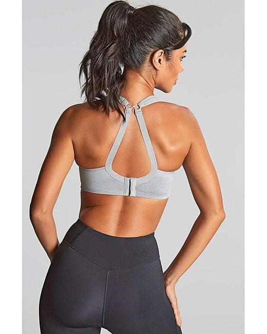 Panache Gray Power Wired Sport Bra