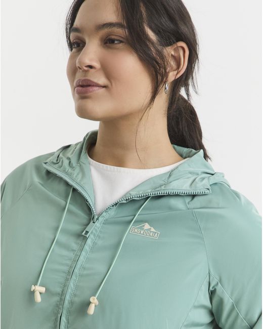 Snowdonia Green Bubble Hem Jacket