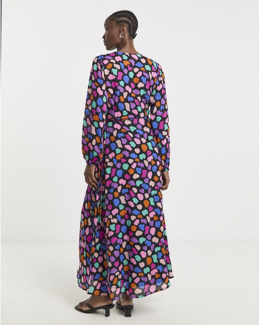 Dancing Leopard White Jagger Maxi Dress