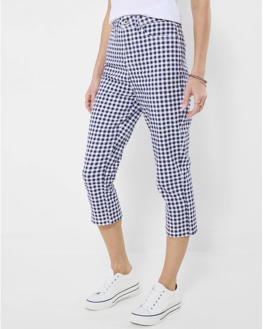 Joe Browns Blue Penelope Capri Pants