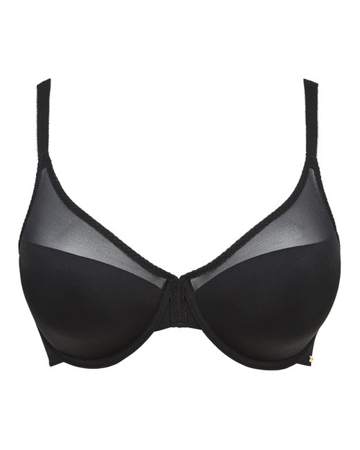 Gossard Black Glossies High Apex Bra