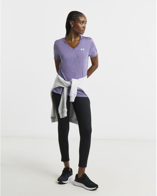 Under Armour Purple Tech Short Sleeve T-Shirt
