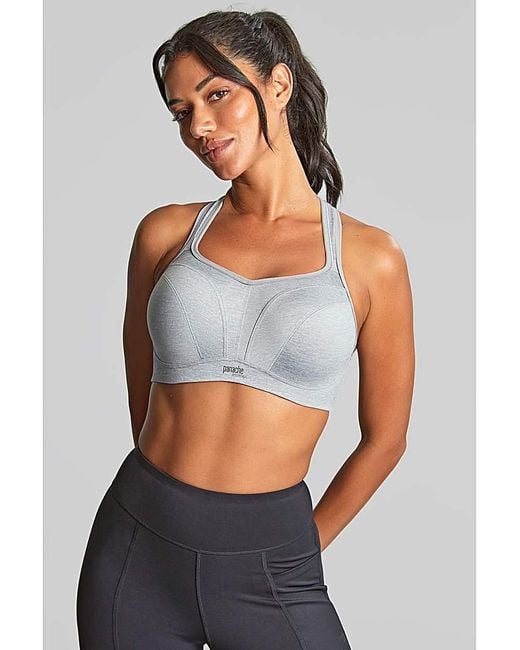 Panache Gray Power Wired Sport Bra