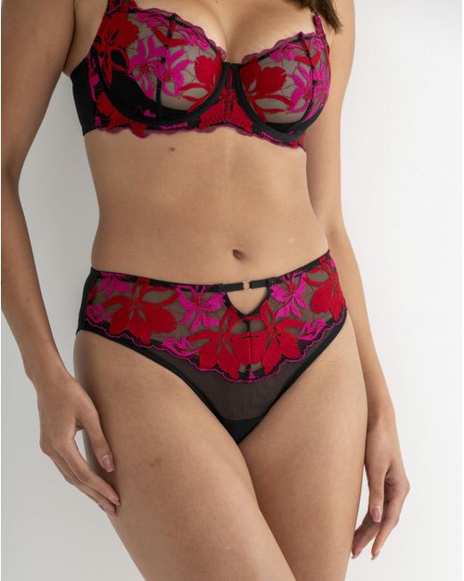 Pour Moi Red Pour Moi Roxanne Knicker Blk