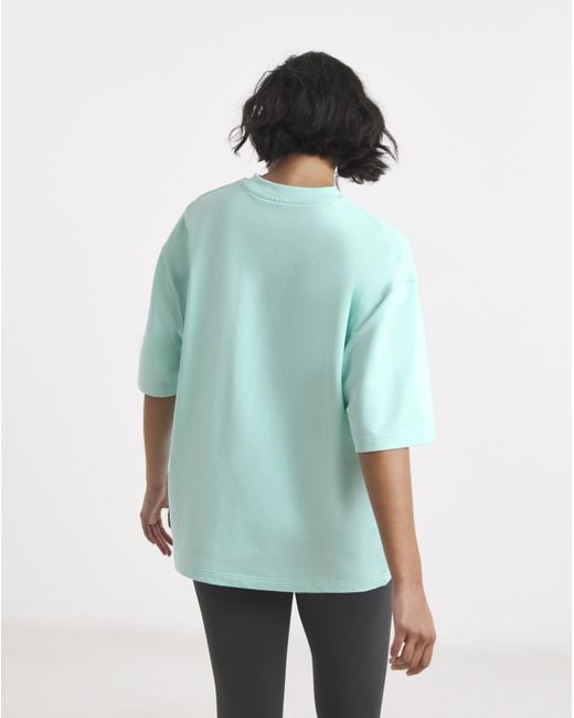 Gym King Green 365 Micro Loopback Boxy T-Shirt