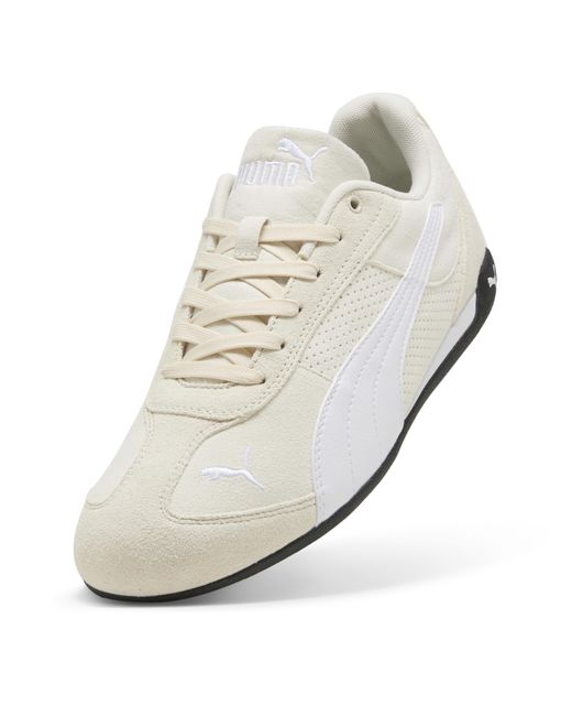 PUMA White Replicatch Suede Trainers