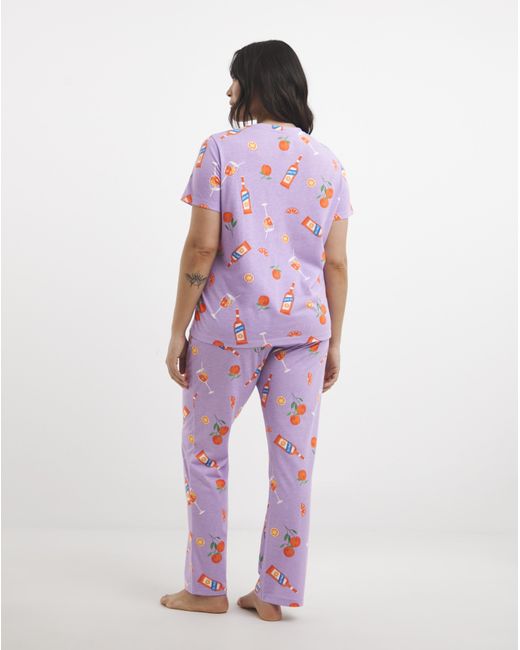 Simply Be Pink Pyjama Set