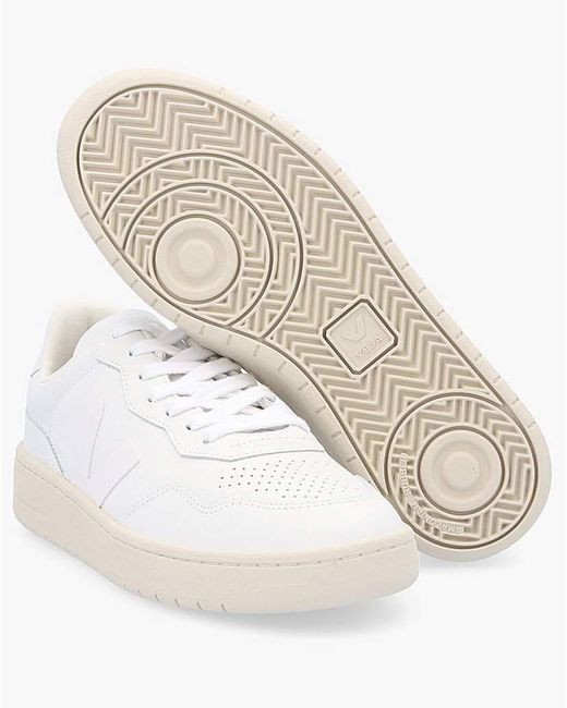 Veja White V-90 Extra Leather Trainers