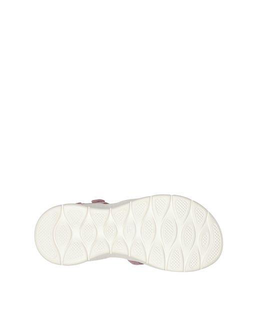 Skechers Pink Go Walk Flex Sandal