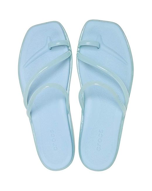 CROCSTM Blue Miami Jely Toe Loop Sandal