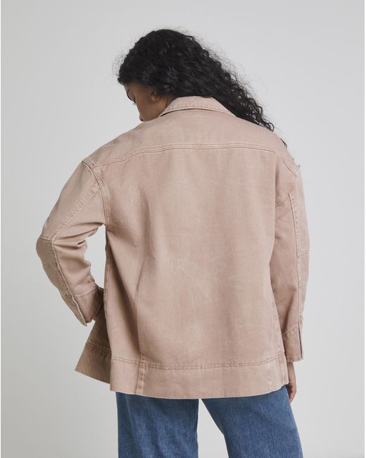Simply Be Natural Denim Workwear Jacket
