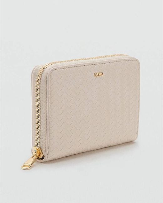 Mango Natural Braided Medium Purse