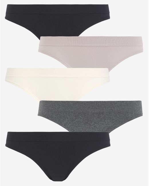 DORINA Black Rosanne 5 Pack Knicker Blk