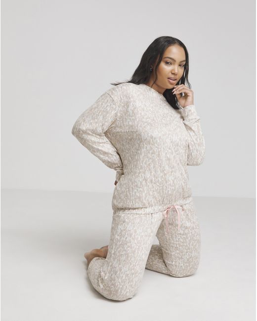 Pretty Secrets Natural Snit Pyjama Set