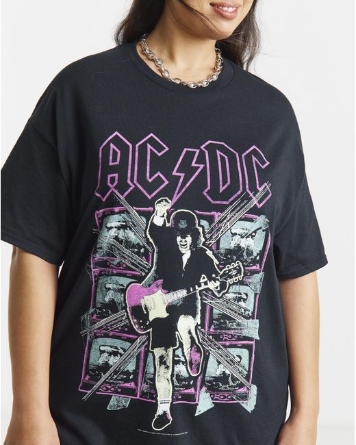 Simply Be Blue Ac/Dc T-Shirt