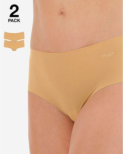 Sloggi Natural Zero 2Pk Microfibre Shorts