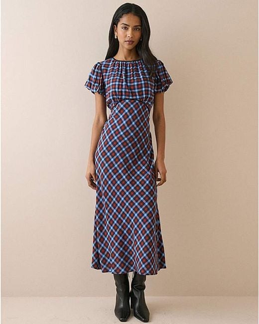 Nobody's Child Blue Sicily Midi Dress